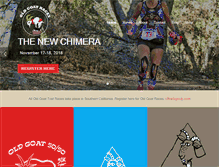 Tablet Screenshot of oldgoatraces.com